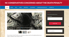Desktop Screenshot of ncconservativesconcerned.org